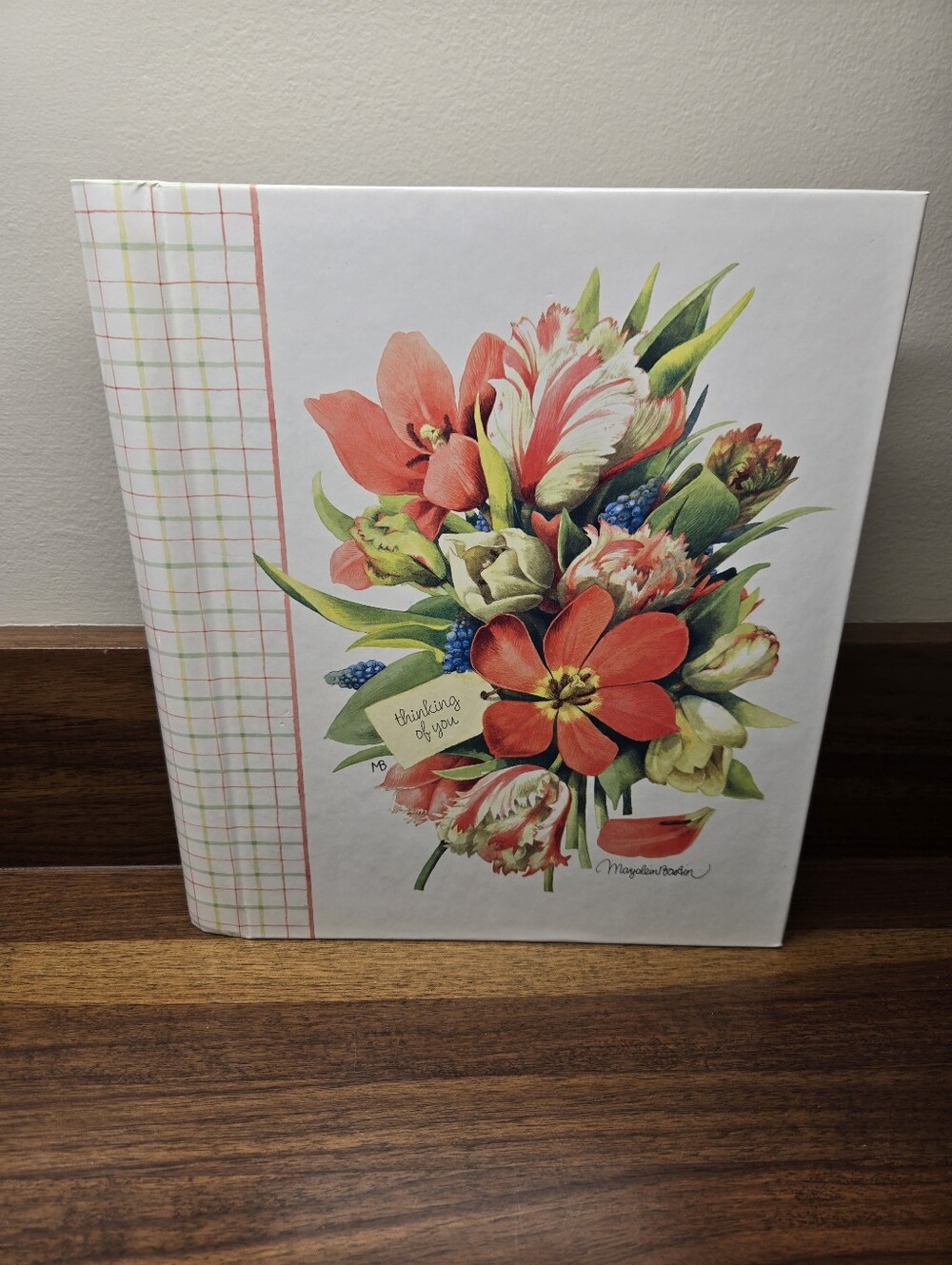 Marjolein Bastin Greeting Card and Address Organizer - No Box Vintage Un